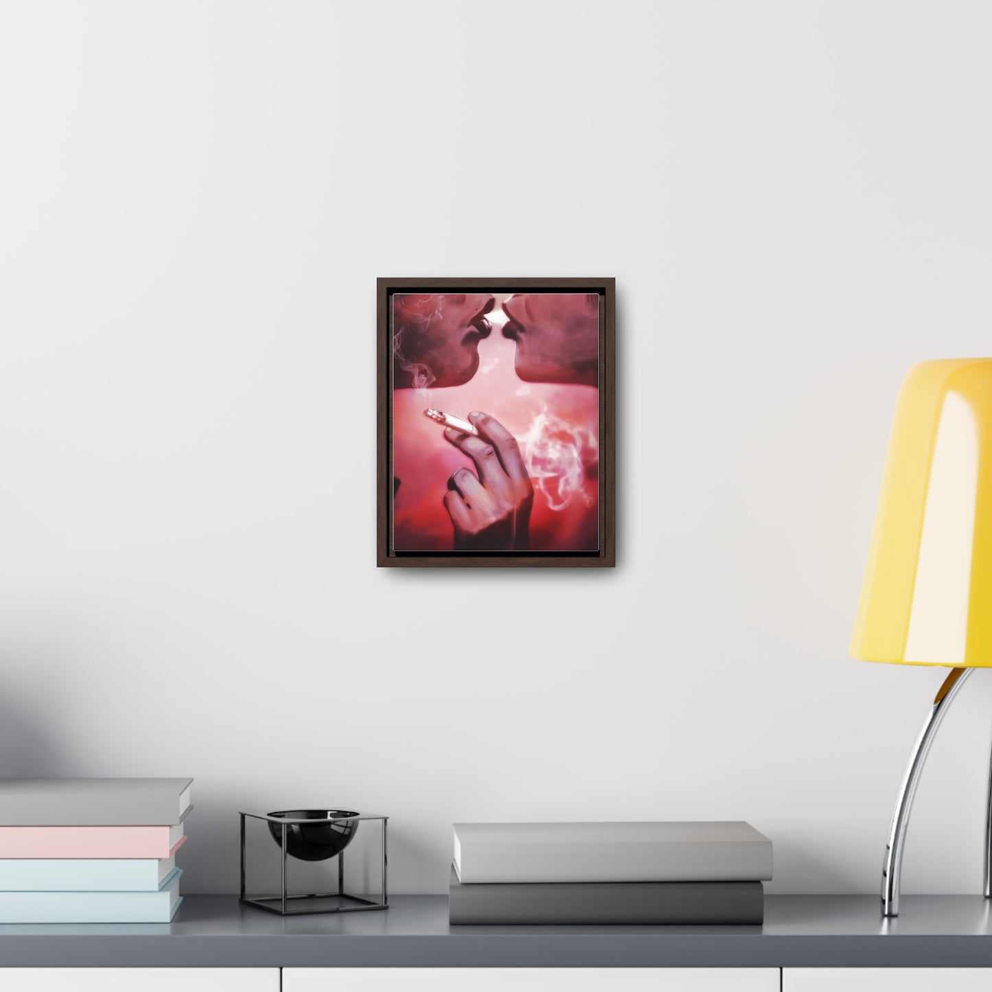 Dirty Laundry | Limited Edition Paintings | Vertical Framed Premium Gallery Wrap Canvas