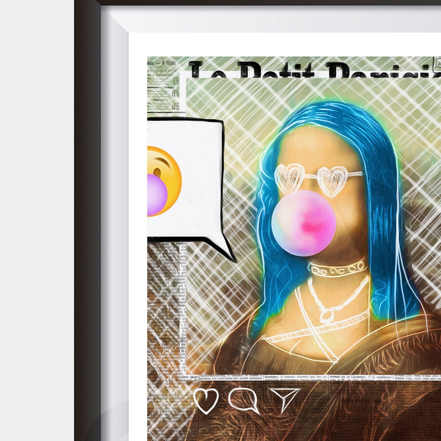 Vandalized Mona Lisa - EGLOOP