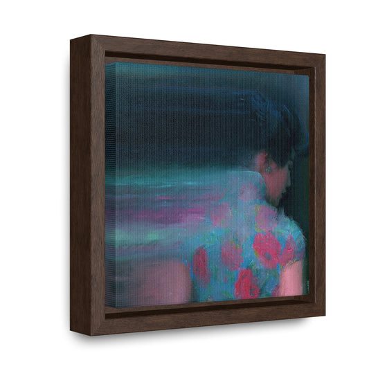 Cheongsam Painting | Limited Edition | Square Framed Premium Gallery Wrap Canvas