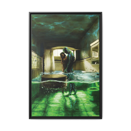 Shape of Water Canvas Art Print - Wall Decor