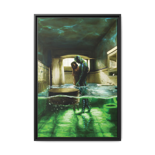 Shape of Water Canvas Art Print - Wall Decor