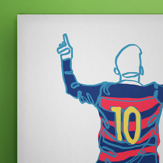 Soccer Line Art | Painting | Poster | Print | Art | Drawing - EGLOOP