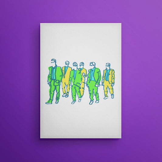 Reservoir Line Art | Painting | Print | Poster | Art - EGLOOP