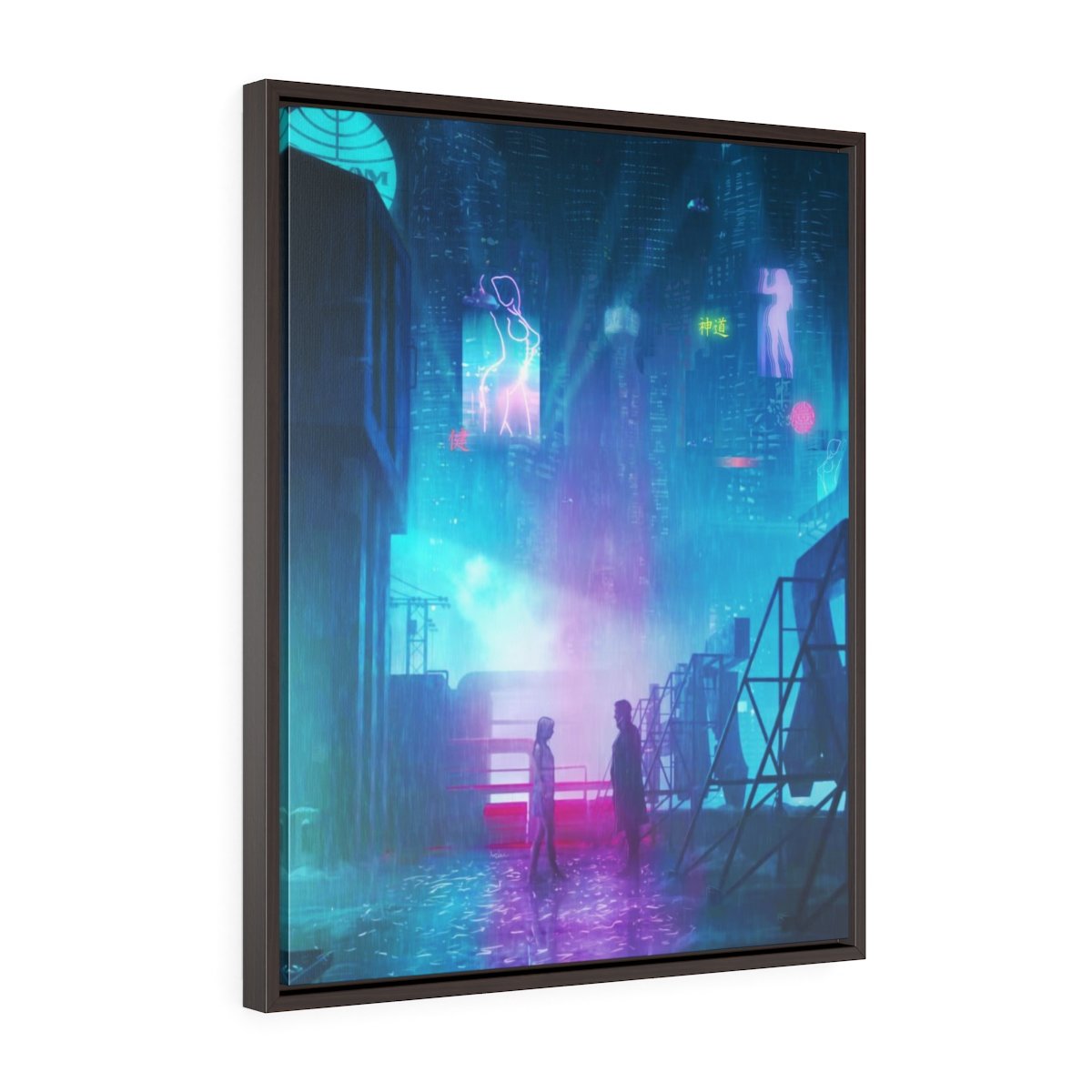 BLADE RUNNER Painting Poster | PRINTS | Blade Runner 2049 | Vertical Framed Premium Gallery Wrap Canvas - EGLOOP